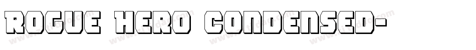 Rogue Hero Condensed字体转换